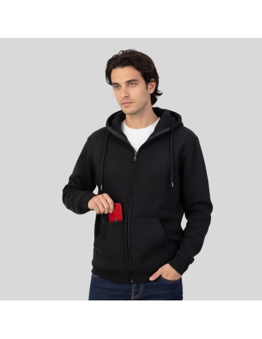 STR-SW240-Organic Cotton Unisex Sweat Jacket